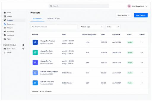 Product Plan Manager