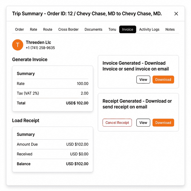 Invoice & Billing System